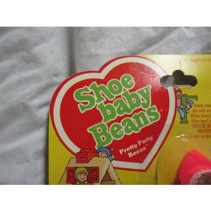 Vintage 1978 Hallmark Shoe Baby Beans Pretty Party Beans Doll