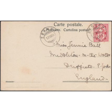 Appenzeller Trachten, 1904 - Gebrüder Metz AK