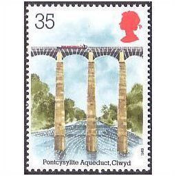 Great Britain 1989 Industrial Archaeology 35p Pontcysylite Unmounted Mint SG1443