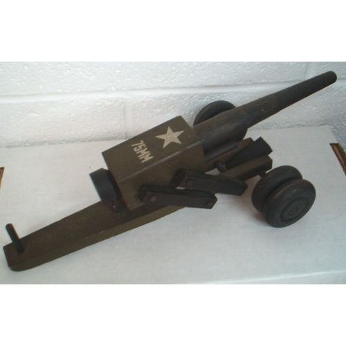 HOWITZER 75MM gun 'WOOD COMMODITIES CORP ' ( 1940s)