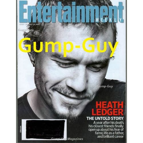 Entertainment Weekly #1031 Heath Ledger Lauren Graham Miley Cyrus Movie Rescue M