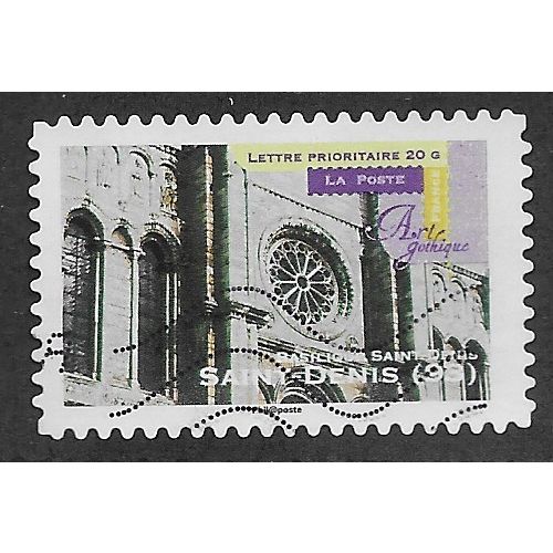 FRA 2011 (58c) 'GOTHIC ART - SAINT-DENIS 93' FINE USED (EBID57-585)