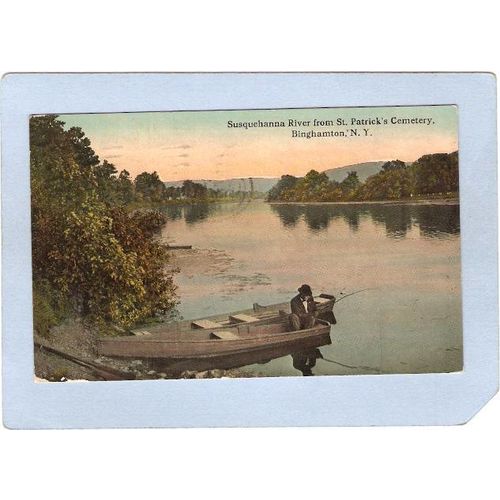 New York Binghamton Susquehanna River From St Patricks Cemetery ny_box2~508