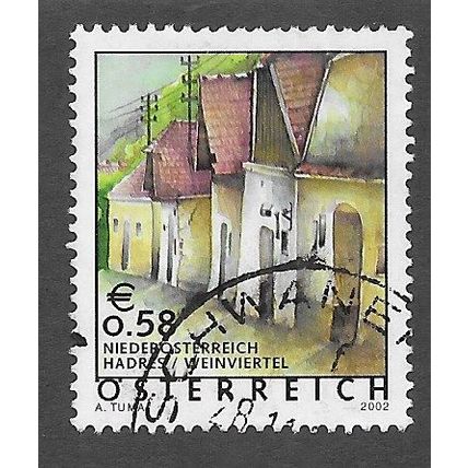 AUT 2002 58c ' TOURISM' FINE USED (EBID73-189)