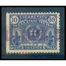 Used Revenue Texas Cig Tax 1 1/2c Fine WA2538