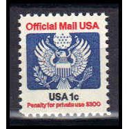 O127 1c Eagle Very Fine MNH KA1315
