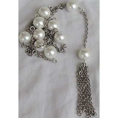 Mallorca silver necklace