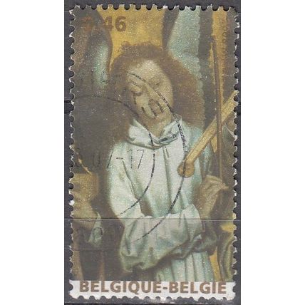 Belgique 2006 Michel 3640 O Cote (2008) 1.00 € Noël Ange Cachet rond