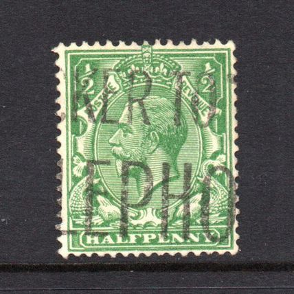 George V - 1924-26 - ½d Green (sg418) Used #2