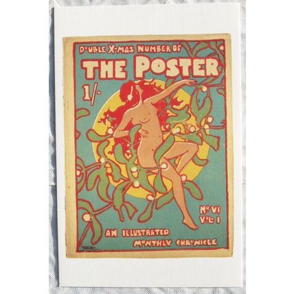 c.1980s PC Art Nouveau Cover of The Poster, 1898