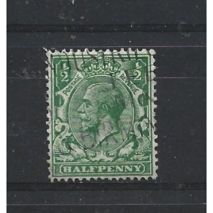 GB.SG418 1/2d Green.Fine Used.Jun25b