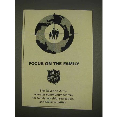 1976 The Salvation Army ad - Focus on the Family