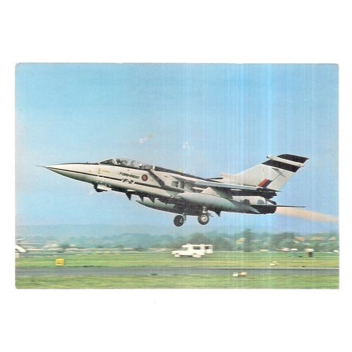 TORNADO F2 aeroplane unused vintage postcard Farnborough 1982 =