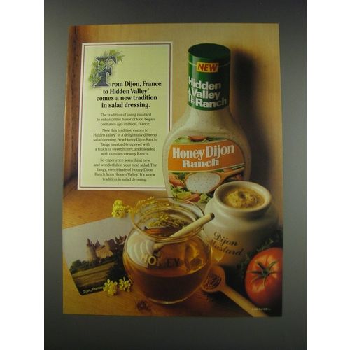1991 Hidden Valley Ranch Honey Dijon Ranch Dressing Ad