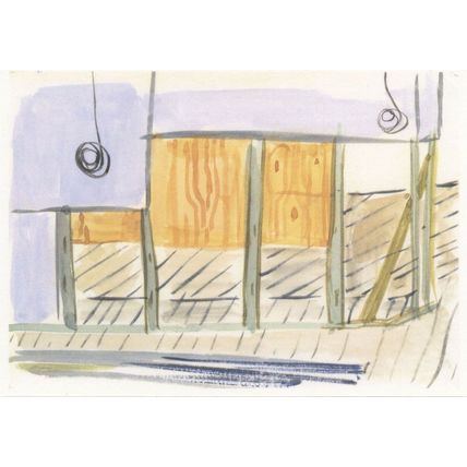 Noa Charuvi Passage Israel Painting Postcard