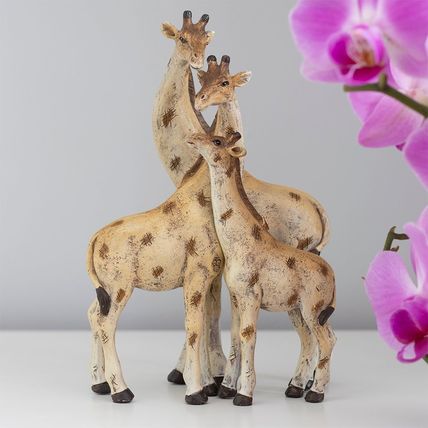 Animal Ornament - Giraffe Family Ornament, 16cm
