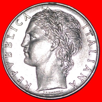 GODDESS MINERVA (1954-1989): ITALY ★ 100 LIRAS 1970R LUSTRE★LOW START★NO RESERVE