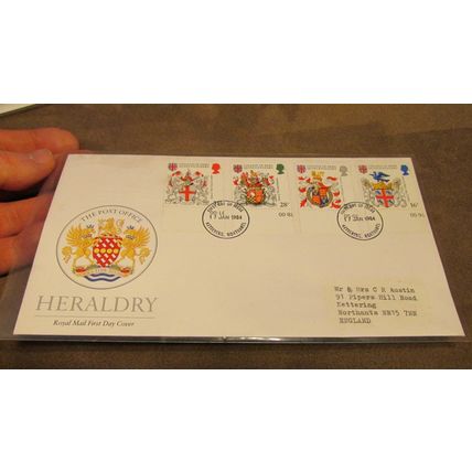 GB 1984 FDC Cover - Heraldry / Coat of Arms