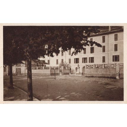 Municipio Di Dongo Mussolini Fascism Italian Old Postcard