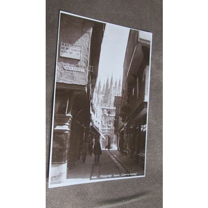 West & Son Postcard - Mercery Lane, Canterbury - Kent