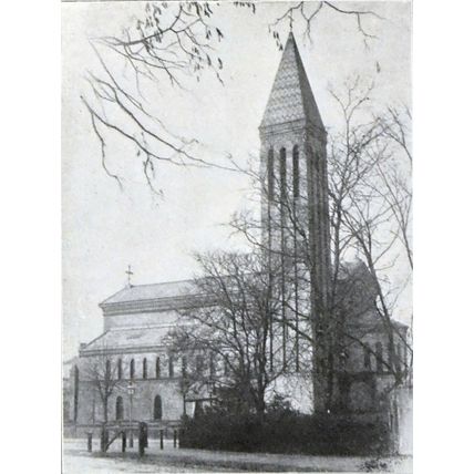 CHRIST CHURCH, STREATHAM HILL 1893 James William Wild - London PRINT