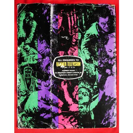 SHOCK: Hammer Television Sales Brochure (N.D.) ***RARE***