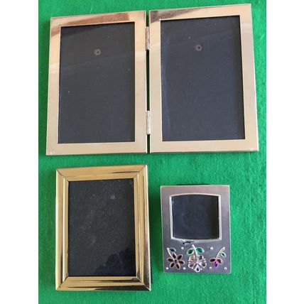 Job Lot Of 4 Photo Picture Frames With Glass