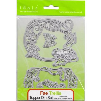 Tonic Studios. Fae Trellis Die Set. Die Cutting Cardmaking Scrapbooking Crafts