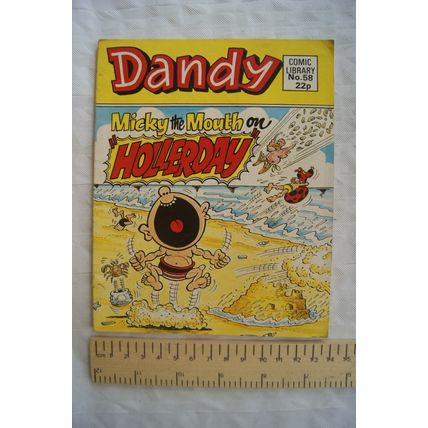 1985 Dandy Comic Library No. 58 Micky the Mouth on Hollerday