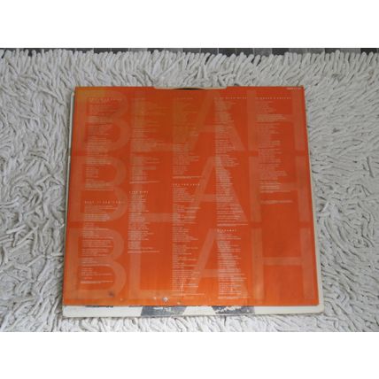 IGGY POP, BLAH BLAH BLAH VINYL LP.