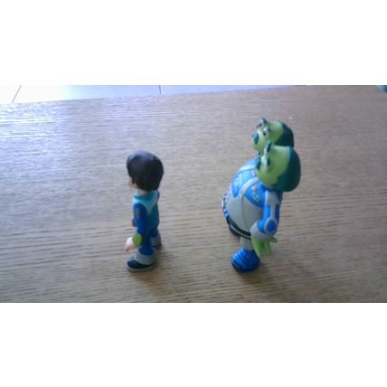 Miles From Tomorrow Land by Disney - 2 Figures (Miles & Admiral Watson & Crick)