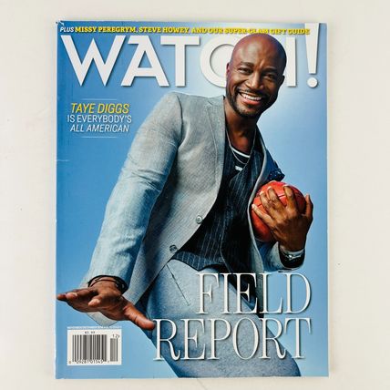 CBS Watch! Magazine November/December 2018 All American Field Report Taye Diggs