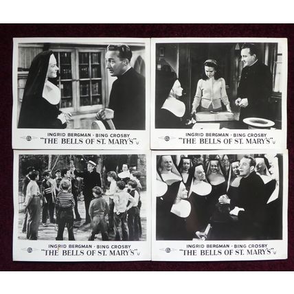 BELLS OF ST. MARY'S, The (1945) 8 UK FOH / Lobby cards **Ingrid Bergman****