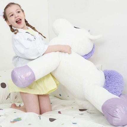 Tezituor 43'' Big Unicorn Plush Toys,Giant Unicorn Stuffed Animals,Unicorn Birth