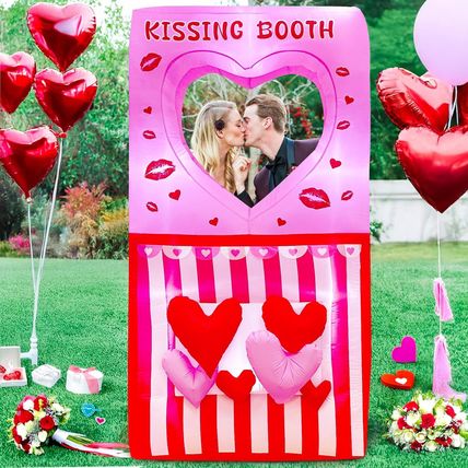 Ourwarm 7FT Valentines Day Inflatable, Valentine Inflatables Outdoor Decorations
