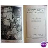 Poppy Ott's SEVEN LEAGUE STILTS Leo Edwards HC first ed