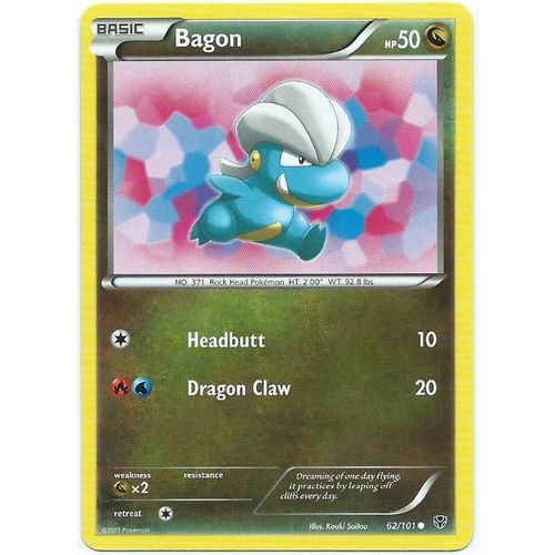 Pokemon Black & White Plasma Blast - #62/101 - Bagon