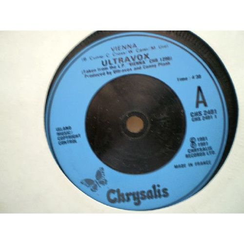 ULTRAVOX -VIENNA -MIDGE URE -CHRYSALIS 7" SINGLE -1981-NM- GOTH/PUNK