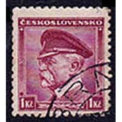 Masaryk 1k Used Stamp