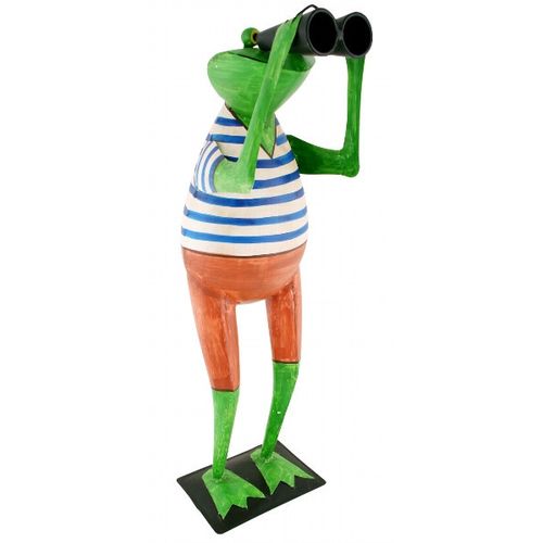 Frosch Fernglas Figur ?78cm,Metall