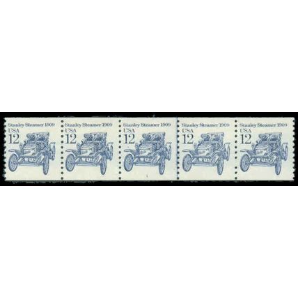 2132 12c Stanley Steamer Fine MNH Dry Gum PNC 1/5 P0193