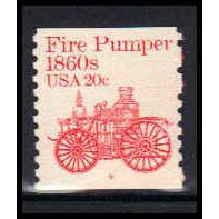 1908 20c Fire Pumper Fine MNH Dry Gum CNS 6 PA5712