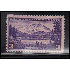 800 3c Alaska Barely Clears MNH O5864
