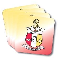 Kappa Alpha Psi Coasters (African American Fraternity-Sorority Coaster)