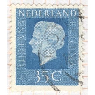 Netherlands 1972 - 35c blue - Queen Juliana - used 2