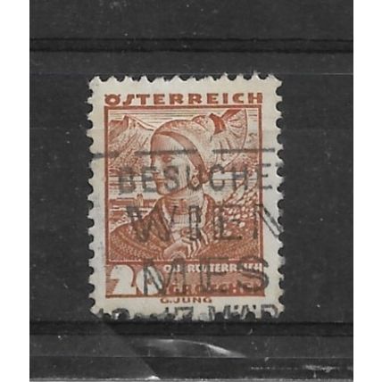 Austria.SG724 20g Upper Austria (Brown).Fine Used.Aug22