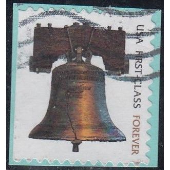 USA, 2007 (41c) Liberty Bell, SG 4687 (Scott #4125), used on piece.