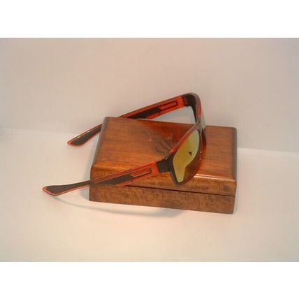 Pre-Owned Men’s Burgundy Sport Rayz Sunglasses