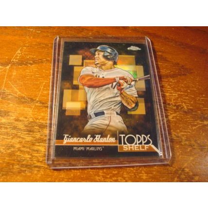 2014 Topps Chrome, Top Shelf Refractor, GIANCARLO STANTON, Yankees