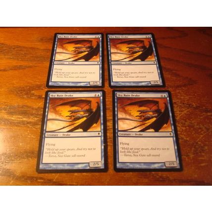 Magic the Gathering, MTG, 9-cards, 1993-2009, SKY RUIN DRAKE
